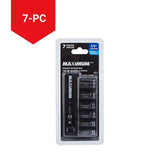 Impact Driver Socket Set, Metric, 7-pc