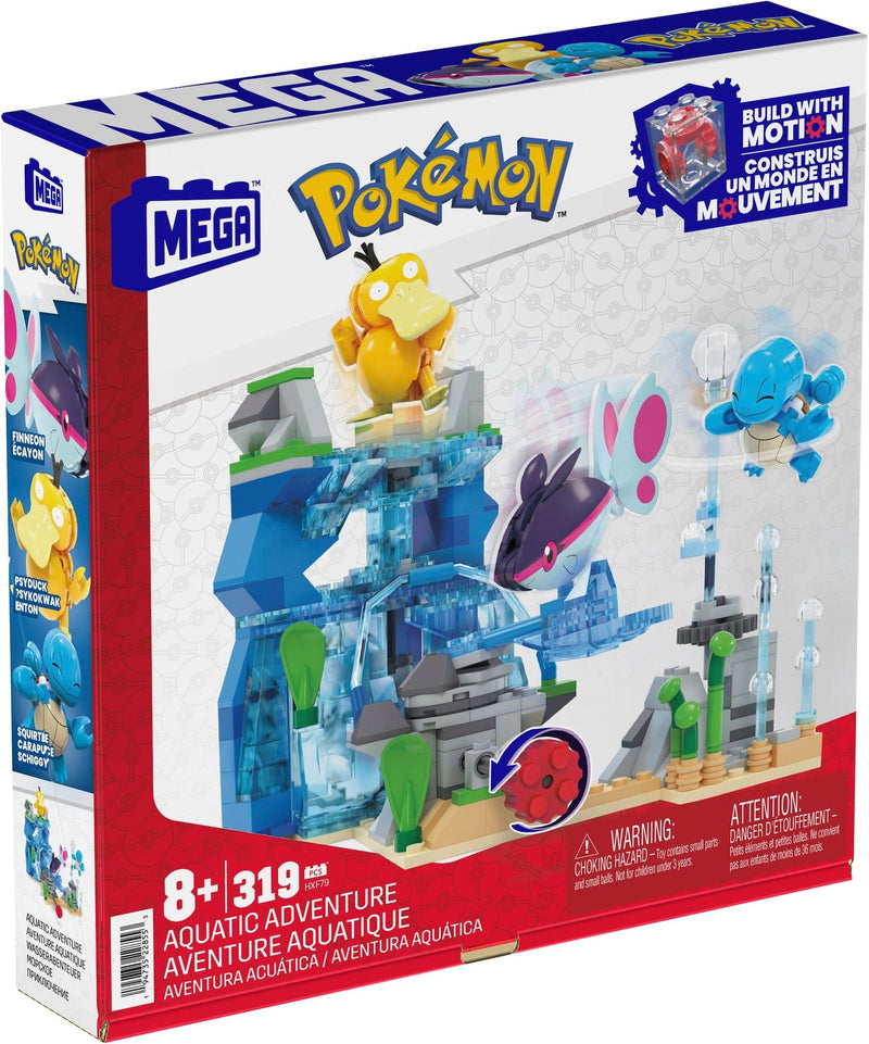 Mega Adventure Builder Aquatic Adventure Toy Building Set, 319-pc P1991