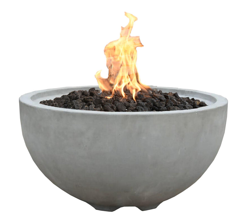 Nantucket Outdoor Gas-Fueled Fire Bowl, 40,000 BTUs, 27 x 27 x 14-in O3148
