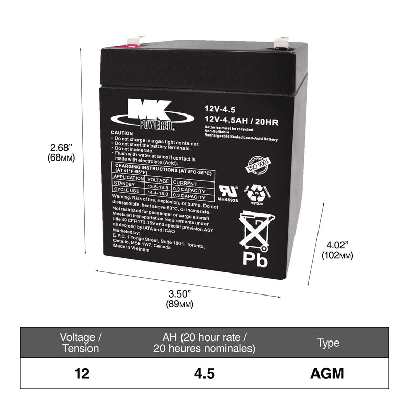 OEPLUS Group Size 24F Battery, 750 CCA M5475