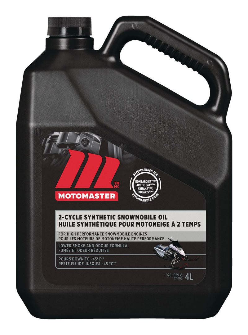 Synthetic 2-Stroke Snowmobile Oil, 4-L B3634