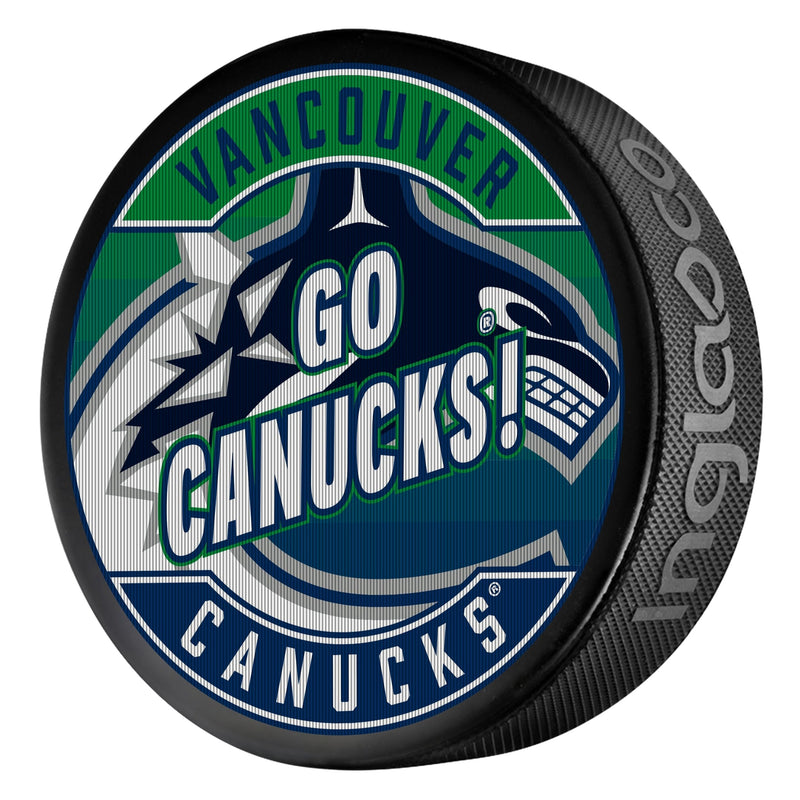Dual-Image Lenticular Hockey Puck, 6-oz Y7443