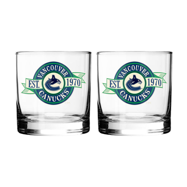 Hockey Rocks Glass, 2-pk T7966
