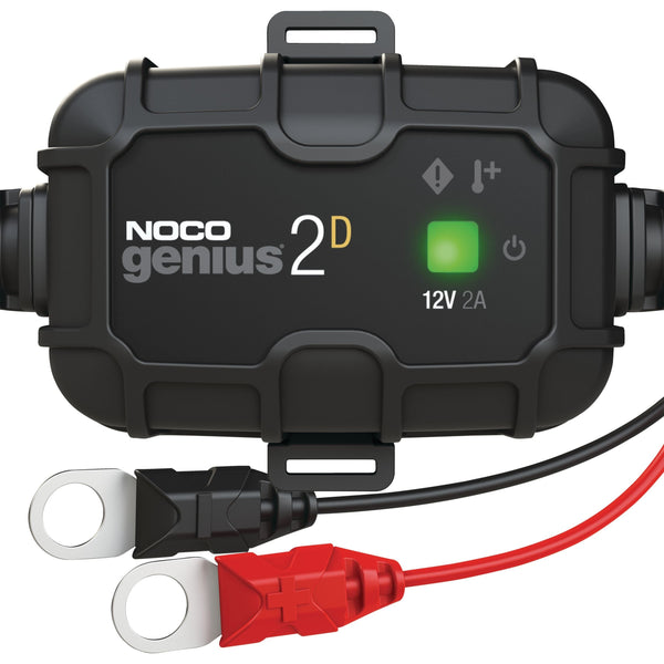 GENIUS2D Onboard Smart Battery Charger/Maintainer/Desulfator, 2-Amp, 12V S4419
