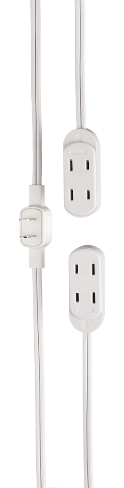 Dual 6-ft Cords with Flat Plug O7780