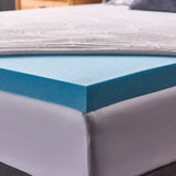 ComfortLuxe Plus Gel Memory Foam 3-inch Mattress Topper