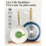 OB Steel Natural Collection Nonstick Fry Pan, Dishwasher-safe, 10-in