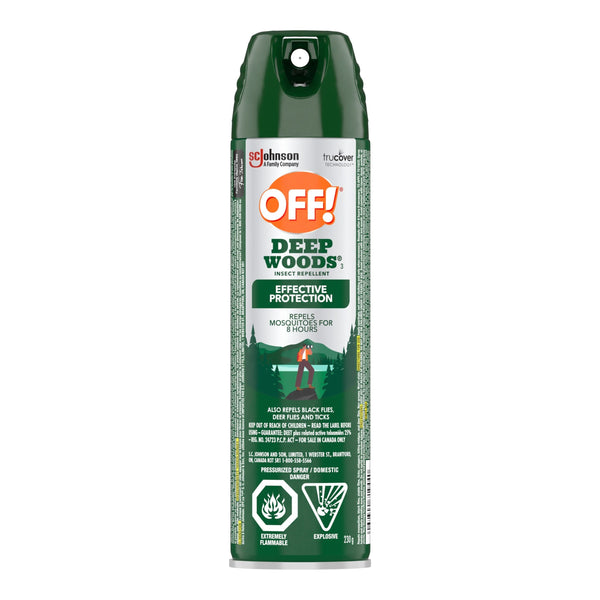 Deep Woods 8-Hour 25% DEET Bug Spray, 230-g S4217