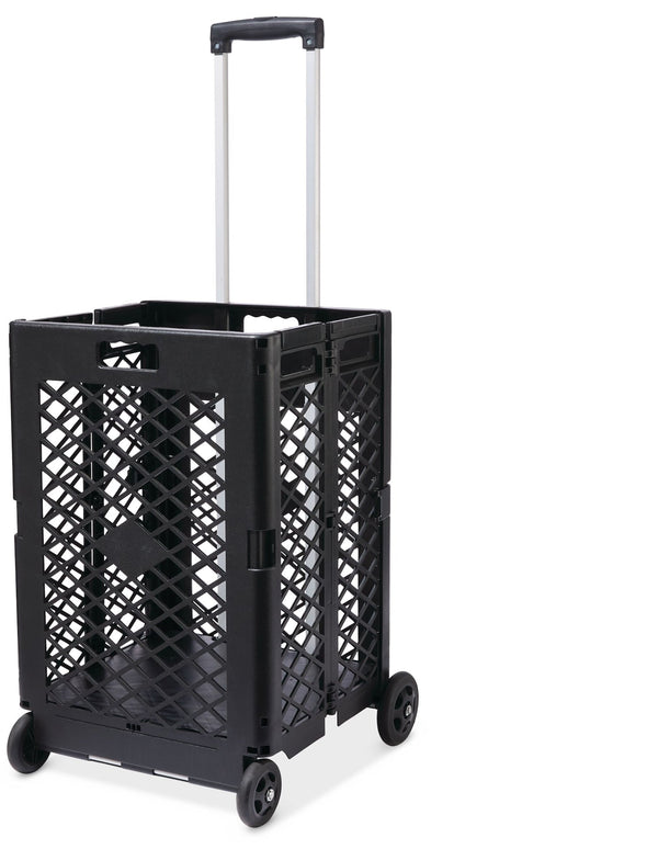 Folding Pack & Roll Cart, 55-lb V7074