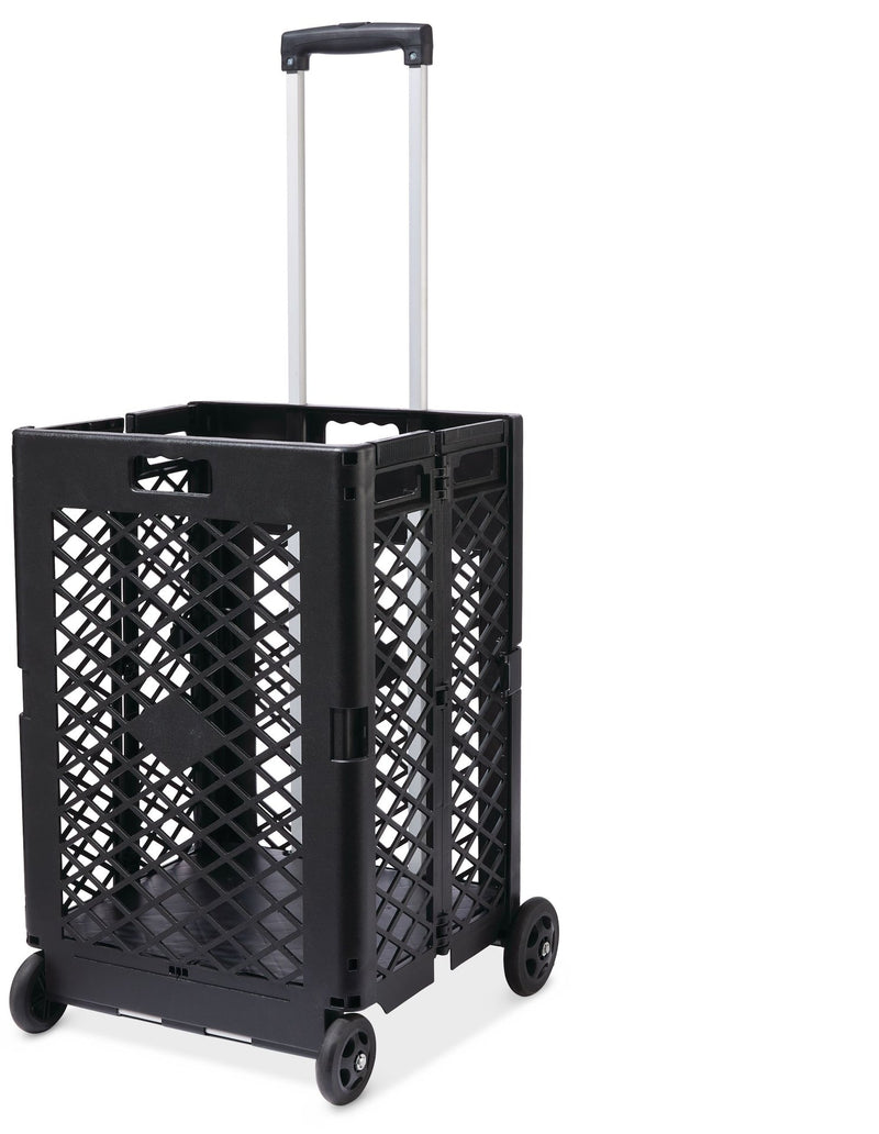 Folding Pack & Roll Cart, 55-lb V7074