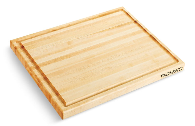 Maple Hardwood Cutting Board, Grip Handles, 16 x 20-in C5688