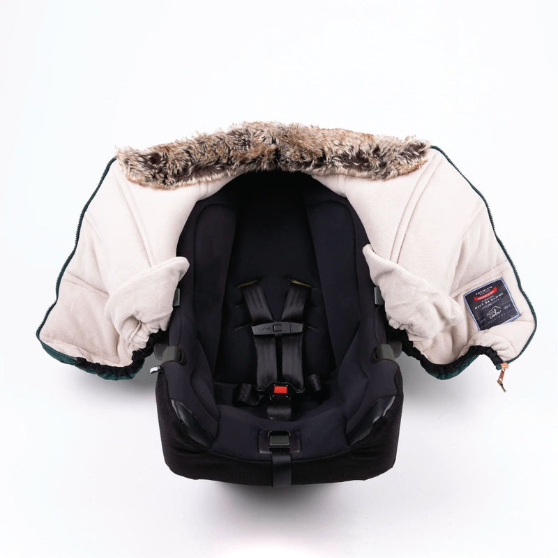 Winter Baby Car Seat Cover, Sherpa Collection (-30°C to 5°C), Jasper L7036