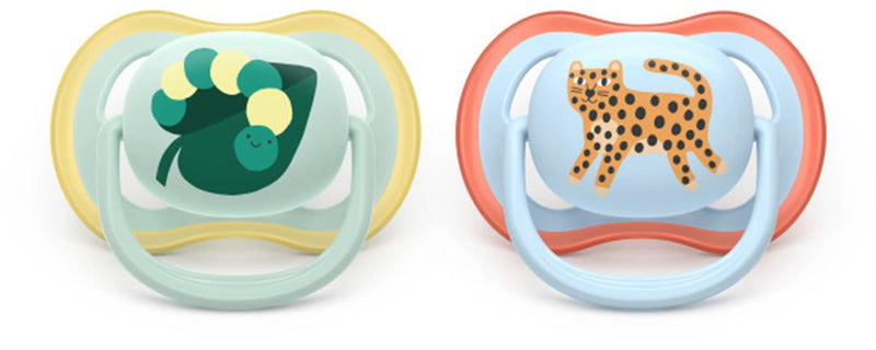 Ultra Aair Caterpillar Pacifier for 0-6M, 2-pk M9421