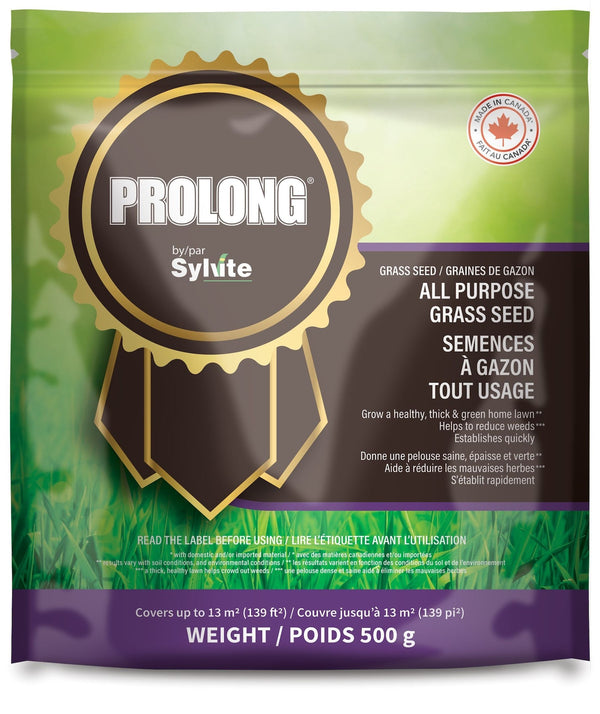 All Purpose Grass Seed, Covers 139 sq. ft., 500-g K896