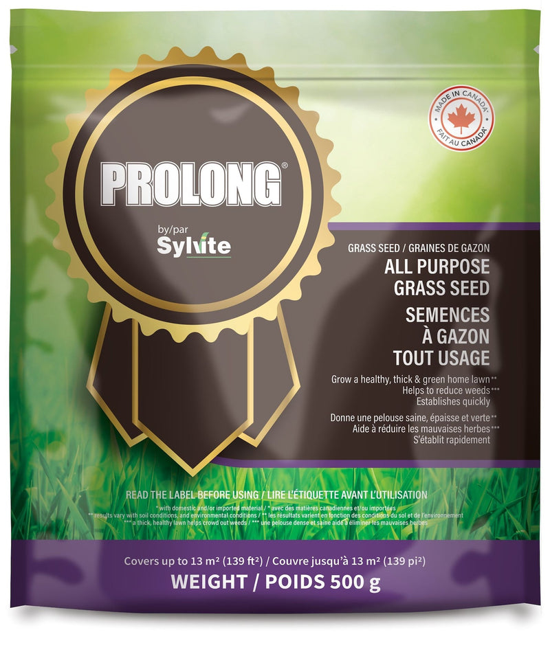 All Purpose Grass Seed, Covers 139 sq. ft., 500-g K896
