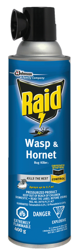 Hornet & Wasp Spray, Aerosol Spray, 400 g