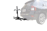 2-Bike Hitch Platform Rack with Anti-Wobble Hitch Pin, Folding Design