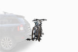 2-Bike Hitch Platform Rack with Anti-Wobble Hitch Pin, Folding Design