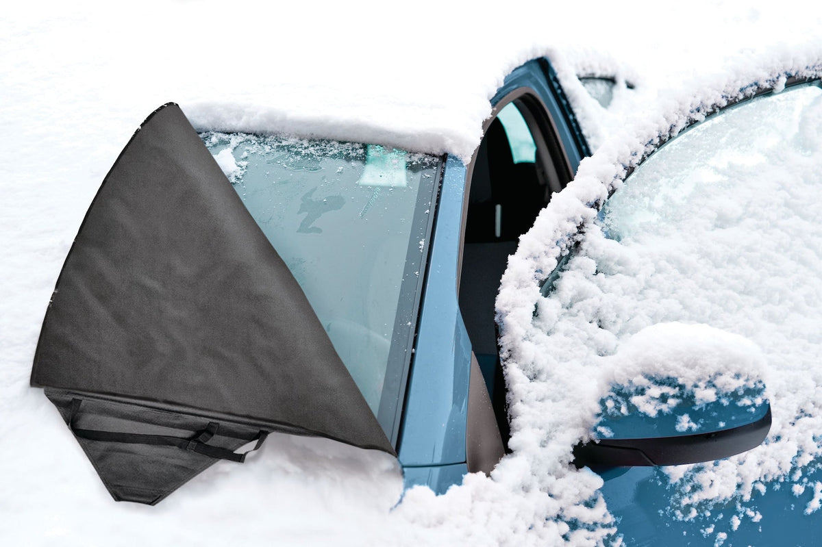 Snow & Ice Windshield Guard & Mirror Cover Set, Fits Most Vehicles