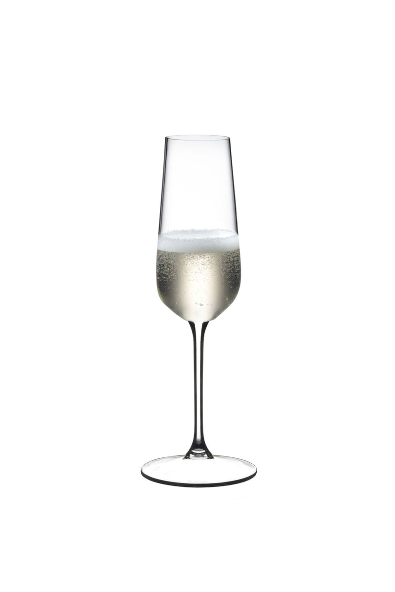Grape Collection Champagne Flute Glass Set, 2-pc S8421