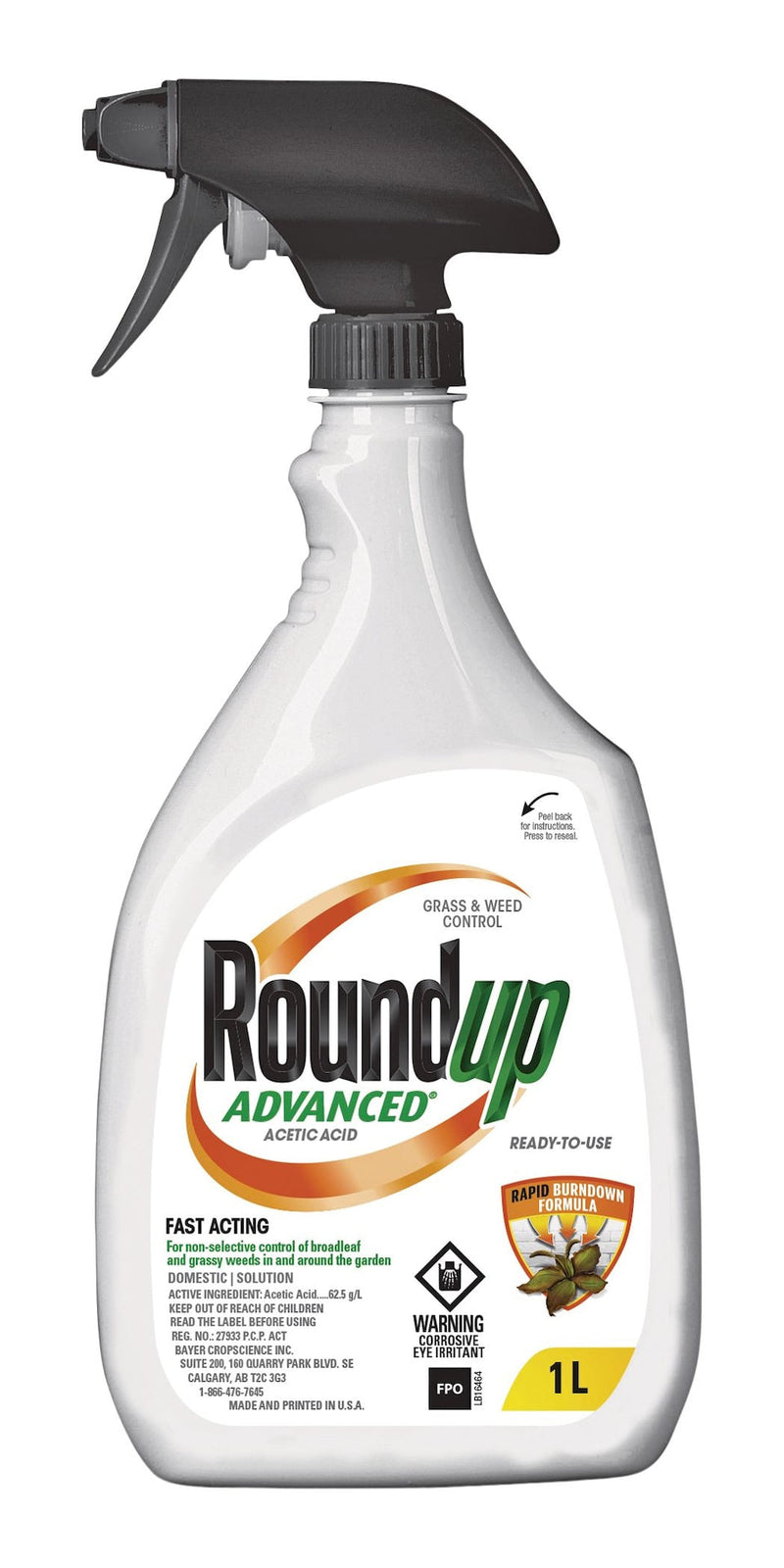 Advanced Ready-To-Use Grass & Weed Control Spray, 1-L A4045