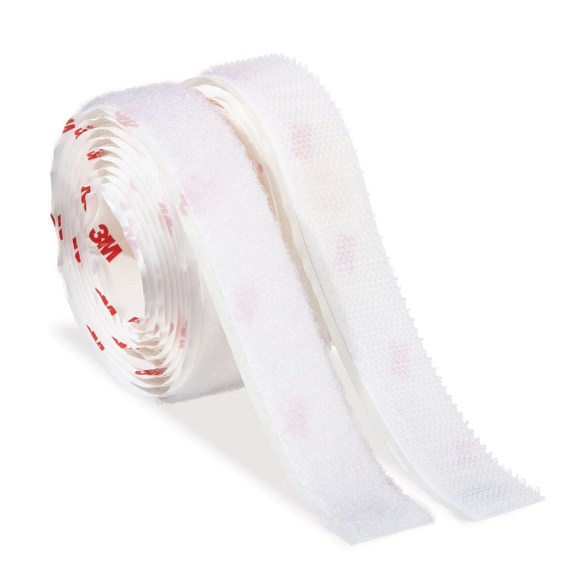 Indoor Fasteners, White, 3-lbs, 0.75-in x 5-ft, 1-pk D1139