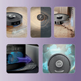 PowerDetect 2-in-1 Robot Vacuum and Mop with NeverTouch Base, Self-Empty, Pet-Friendly, Advanced Edge Cleaning