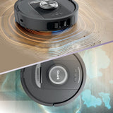 PowerDetect 2-in-1 Robot Vacuum and Mop with NeverTouch Base, Self-Empty, Pet-Friendly, Advanced Edge Cleaning
