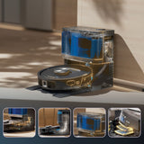 PowerDetect 2-in-1 Robot Vacuum and Mop with NeverTouch Base, Self-Empty, Pet-Friendly, Advanced Edge Cleaning