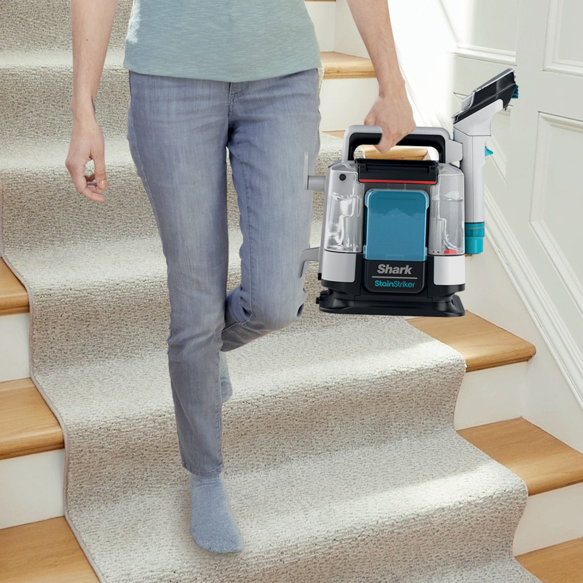 StainStriker Corded Portable Carpet & Upholstery Cleaner