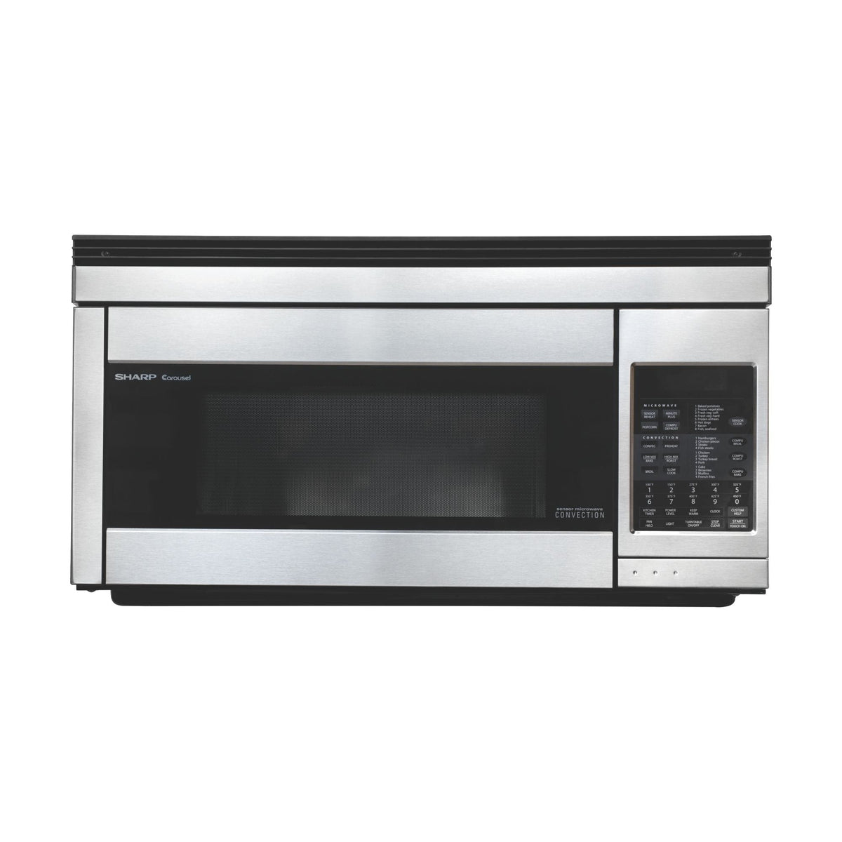 Carousel Over-the-Range Microwave Oven, 1.1-cu-ft