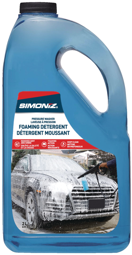 Non-Toxic Foaming Pressure Washer Detergent for Vehicles & Boats, Concentrate, 2L G5975