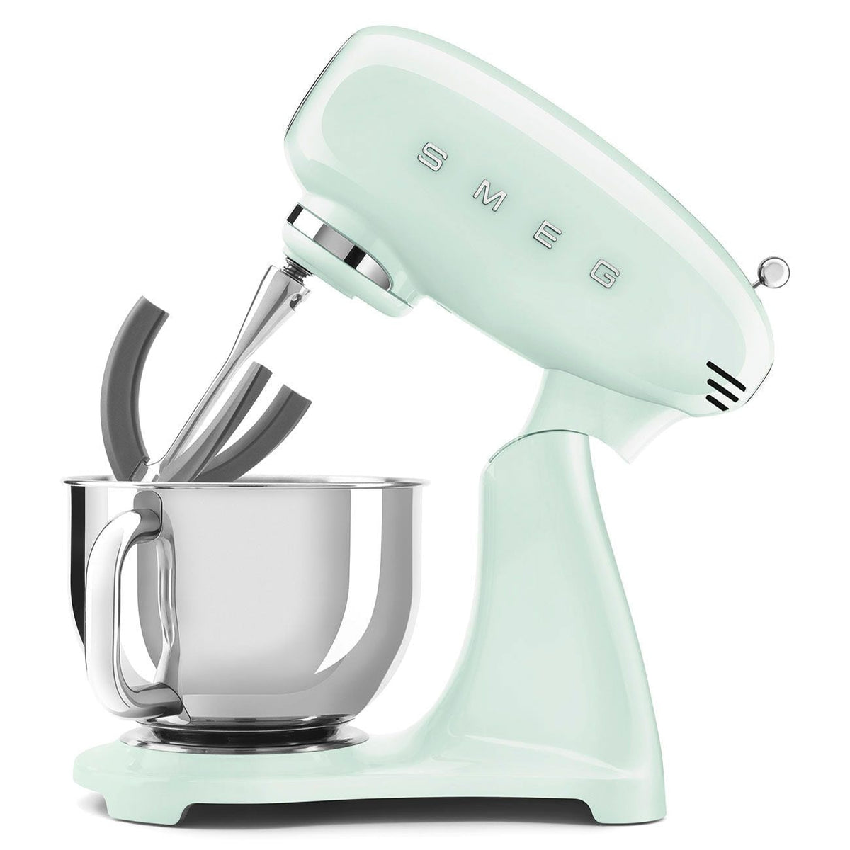 600W Vintage Tilting Stand Mixer, Pastel Green