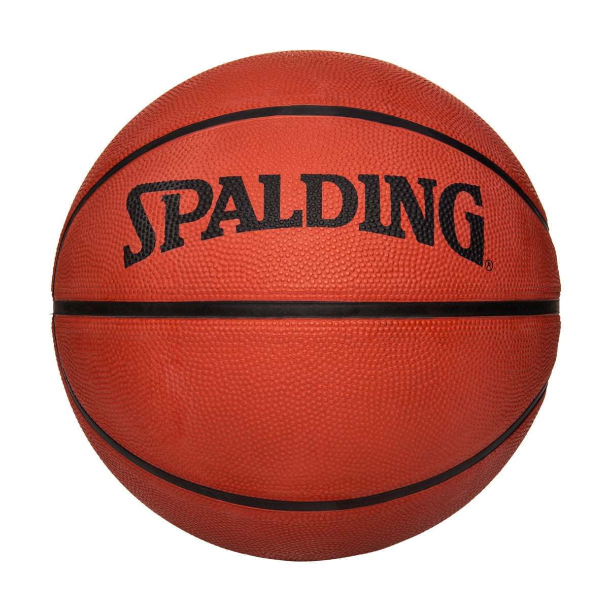 Outdoor Basketball, Size 7, Rubber, Orange