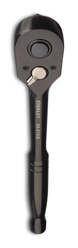 Professional Grade 1/2-in Drive Ratchet, Black Chrome