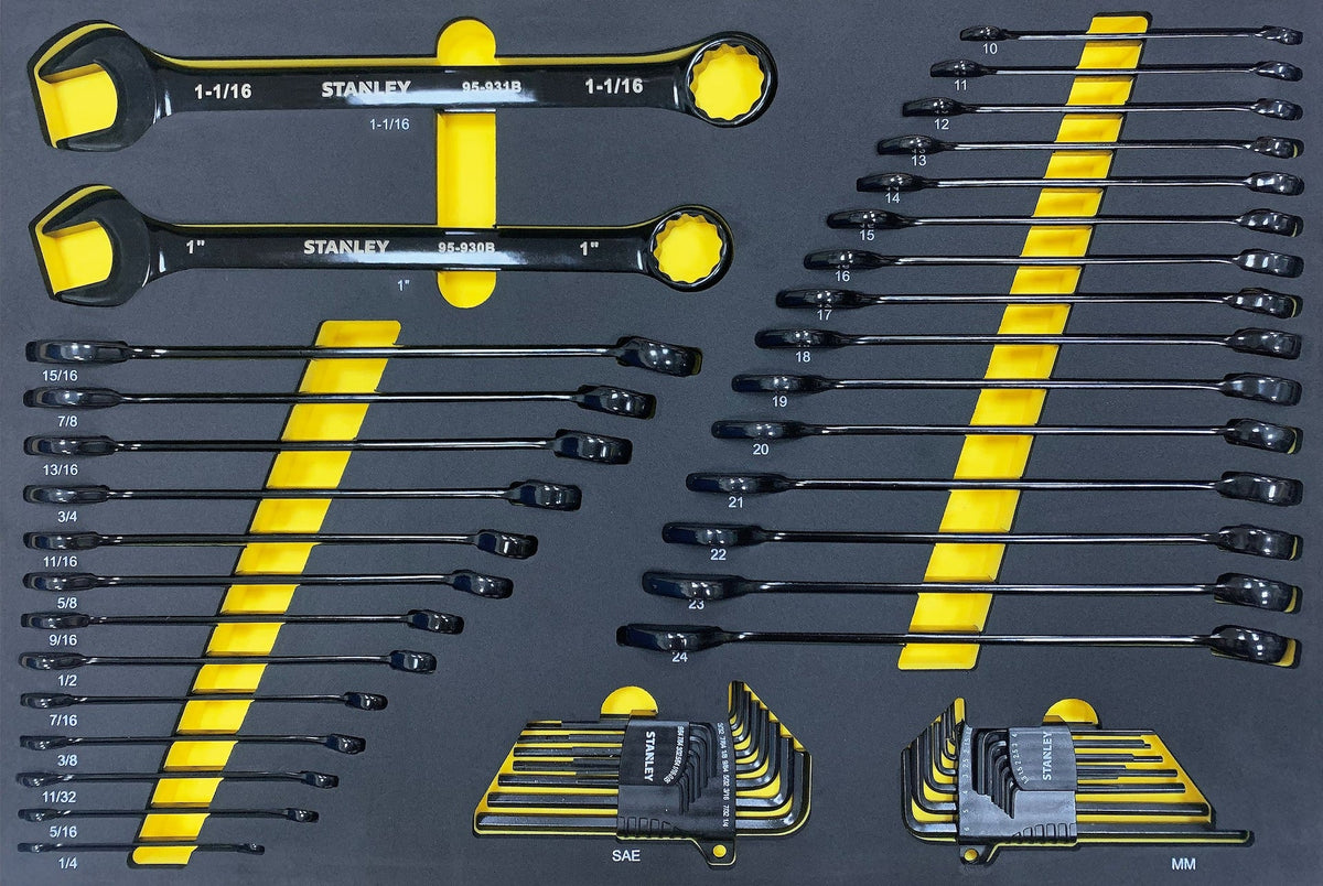 Professional Grade Black Chrome Socket Set, SAE/Metric, 427-pc