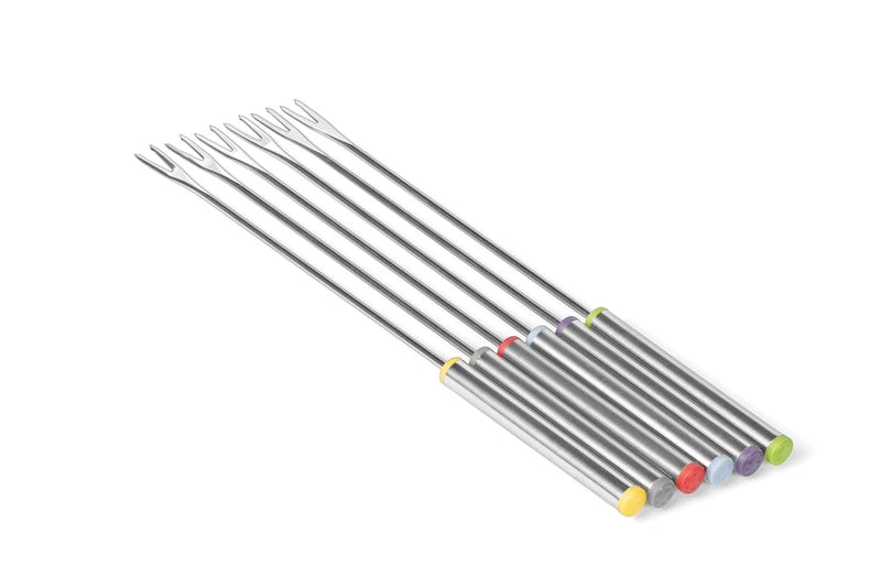 Stainless Steel Fondue Fork Set, Dishwasher Safe, One Size, 6-pc C4718