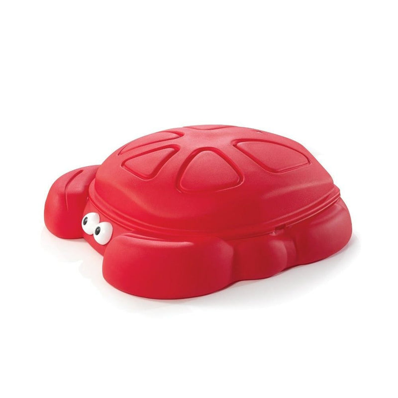 Sandbox for Kids, 4 Seats, Ages 1+, Plastic, Tan A4585