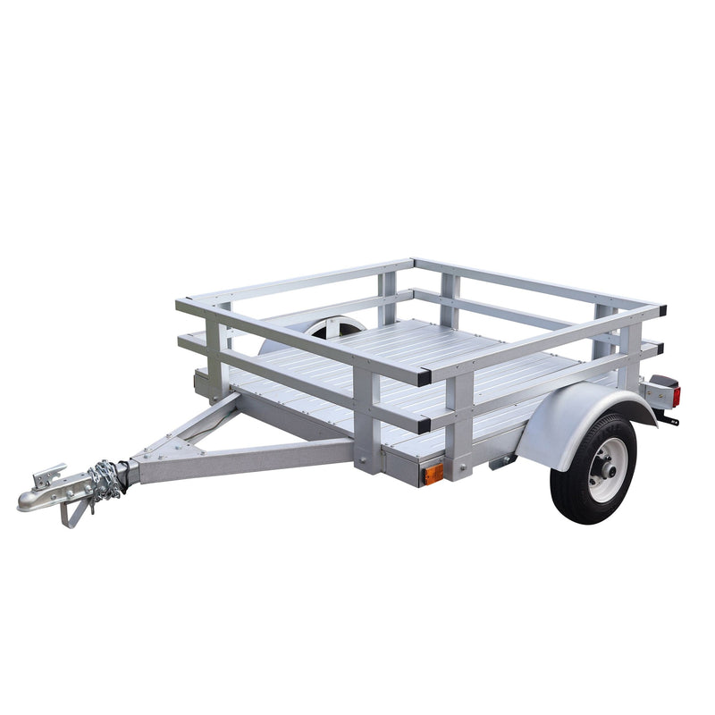 4x4-ft Rail Side Galvalume Plus Kit Trailer A3901