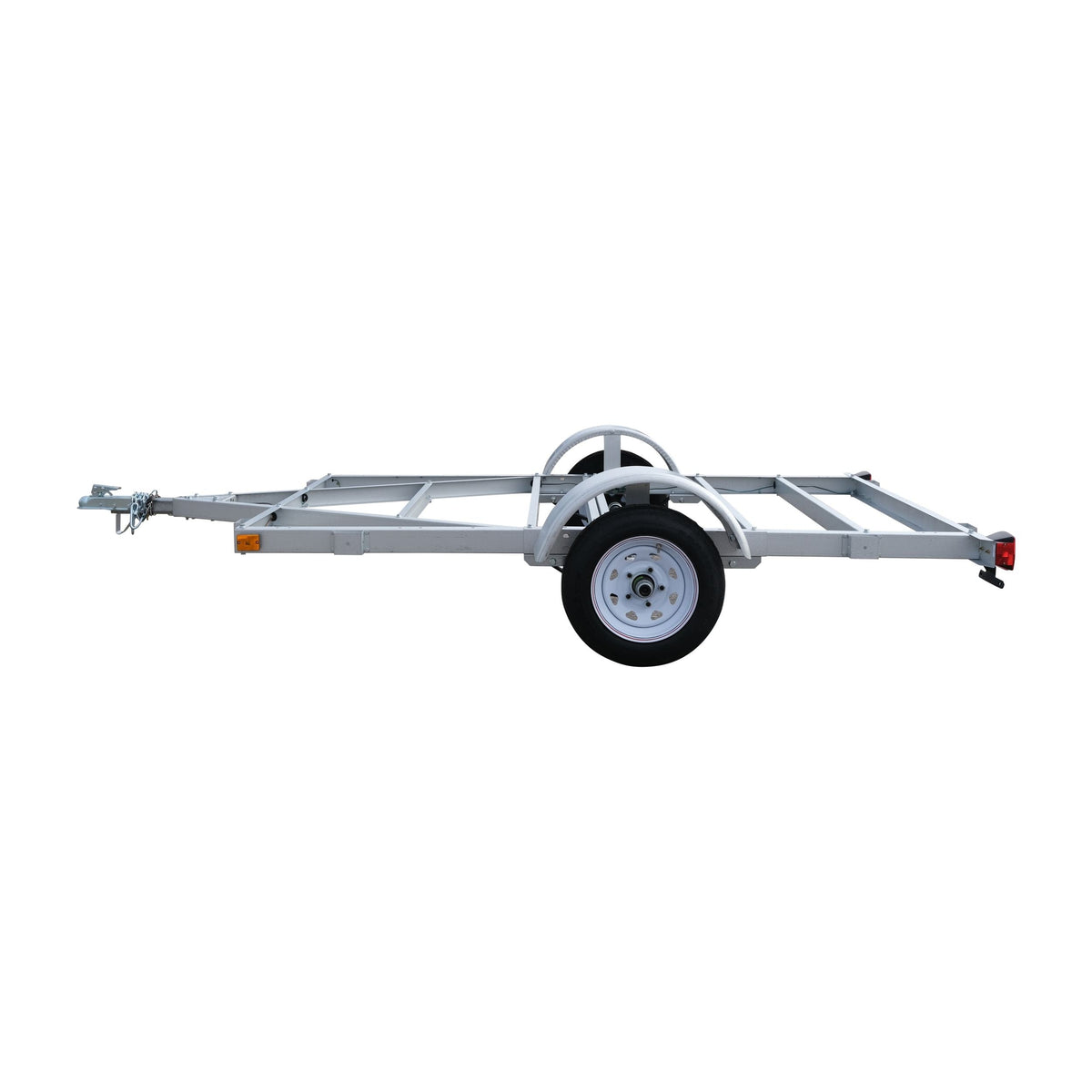 5x8-ft Open Frame Galvalume Plus Kit Trailer