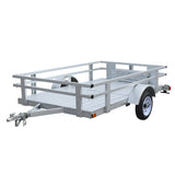 5x8-ft Rail Side Galvalume Plus Kit Trailer