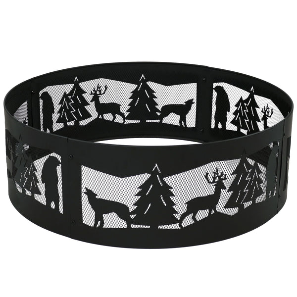 Decor Forest Wilderness Fire Ring, 36-in J5744