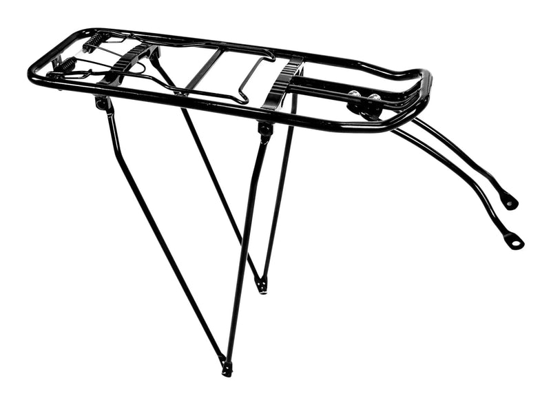 Lightweight Alloy Rear Bike Rack withMounting Hardware, Black O6617