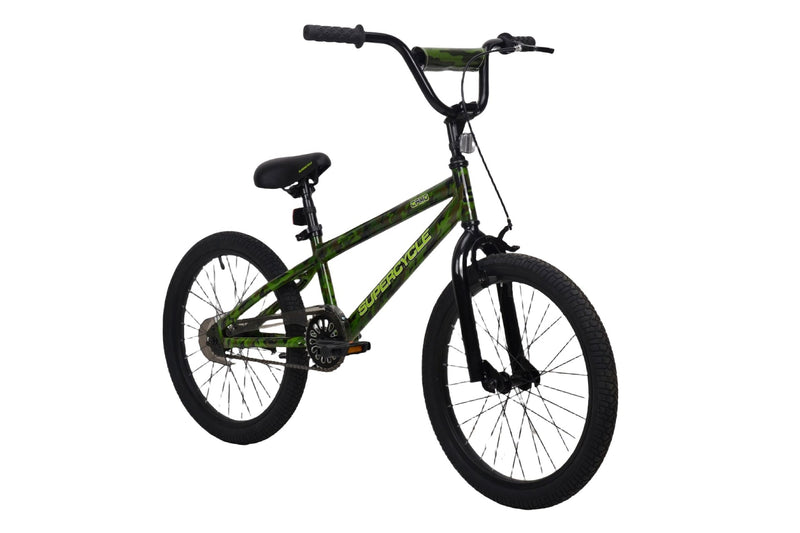 Youth Bike with Hi-Ten Steel Frame, 20-in, Camo P6654