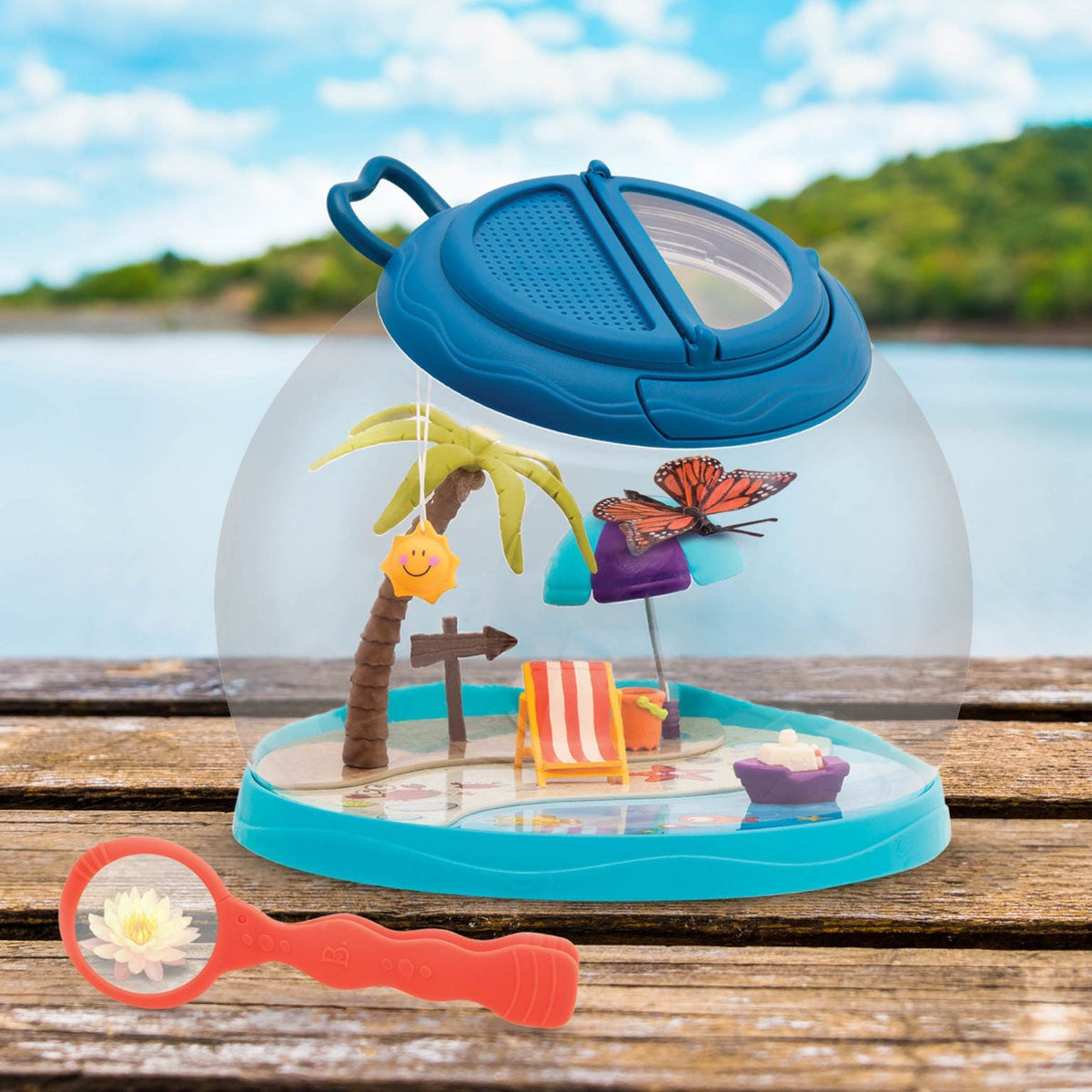 Retreat Insect Catcher Toy Discover Set with Bug House & Magnifier, Ages 4+