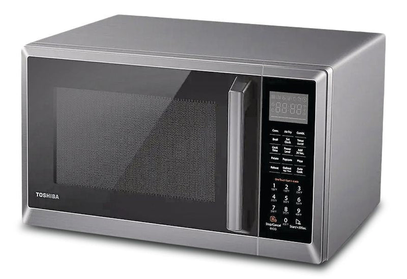 Countertop Microwave, Stainless Steel Air Fryer, 1500 W, 1.0-cu-ft B3195