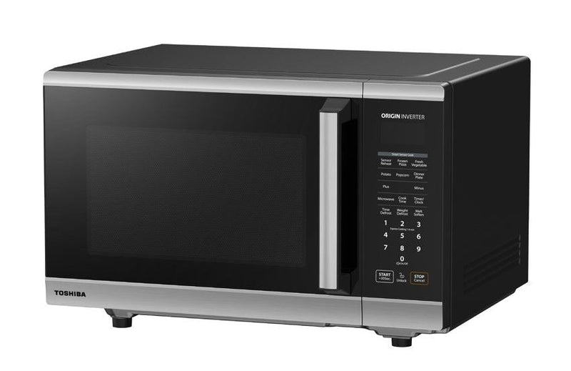 Stainless Steel Countertop Microwave Inverter Flatbed, 1.2-cu.-ft. E3397