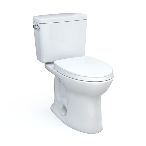 Drake Two-Piece Elongated 1.6 GPF Tornado Flush Toilet with CEFIONTECT & SoftClose Seat U855
