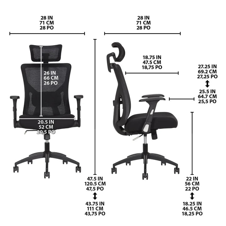 TrueWellness Mesh Office Chair C2905