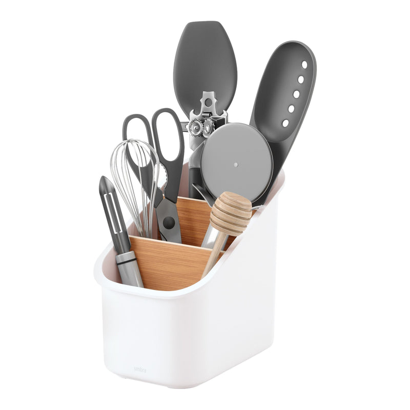 Bellwood 3-Compartment Utensil Holder with Removable Dividers V9381